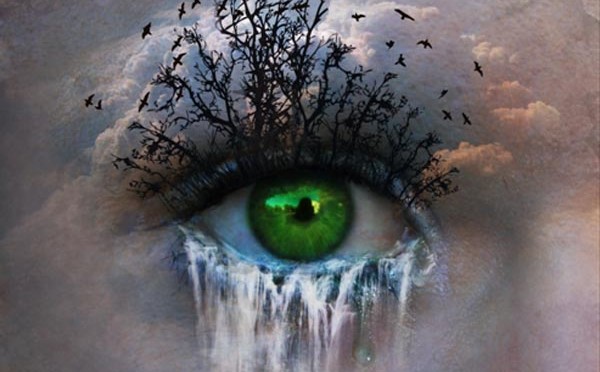 Crying eye